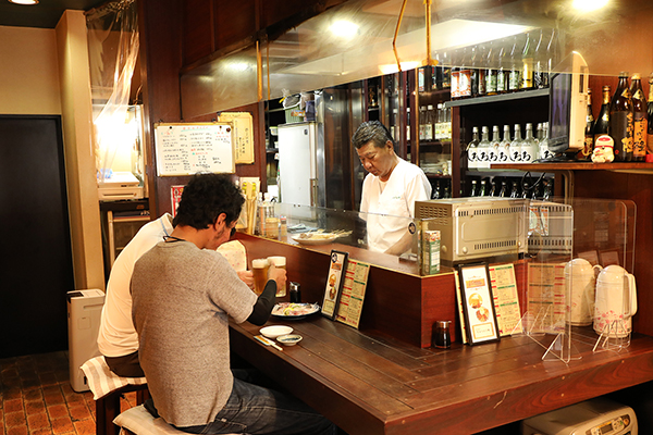調理上手のマスターがいます